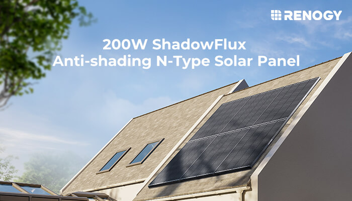 200W ShadowFlux Anti-shading N-Type Solar Panel