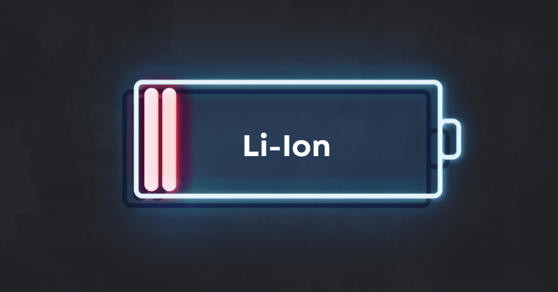 How does a Li-ion battery die with no charging