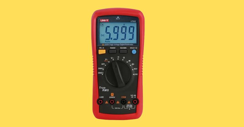 How to measure DC voltage using a digital multimeter