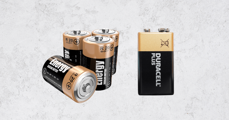 Types of batteries - Primary batteries