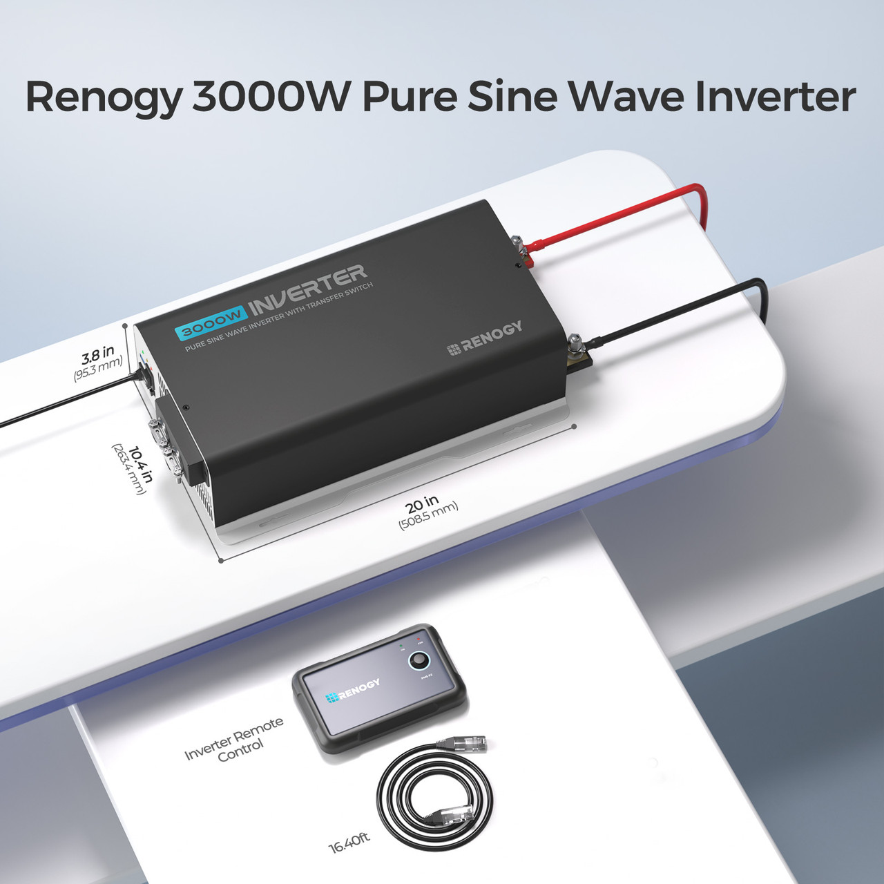 Renogy 3000w pure sine wave inverter