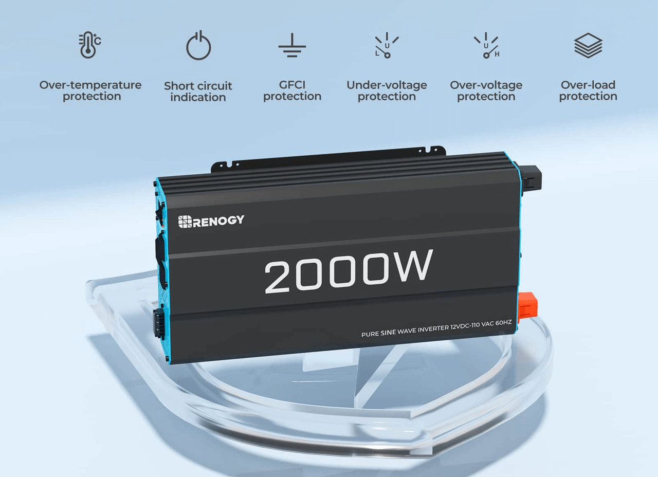 Renogy 2000w pure sine wave inverter