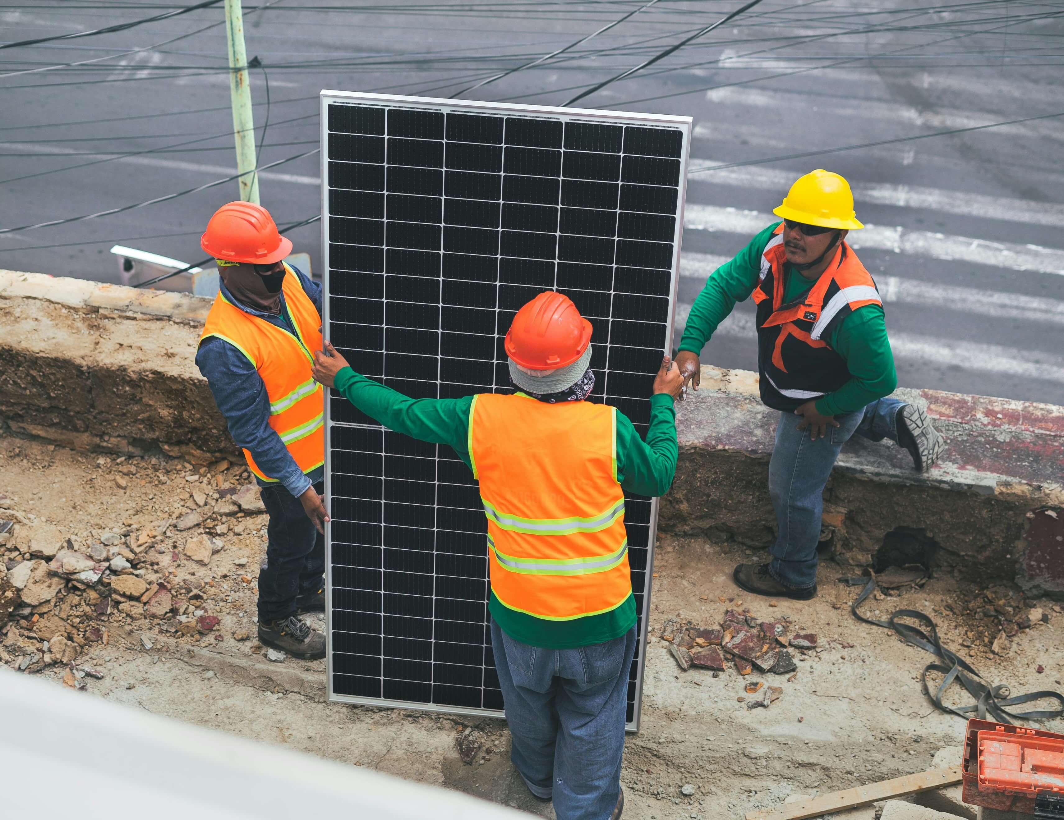 steps of solar panels installation in Florida